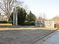 Denkmal für die NS-Opfer im Park an der Poststraße