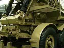 24-cm-Kanone 3 Fahrwerksschemel vorn