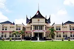 Das Rathaus der Stadt