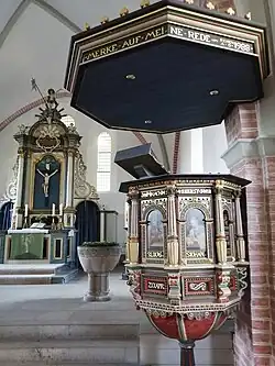 Kanzel St. Laurentiuskirche Achim