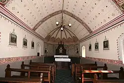 Innenansicht der Kapelle in Löllinghausen