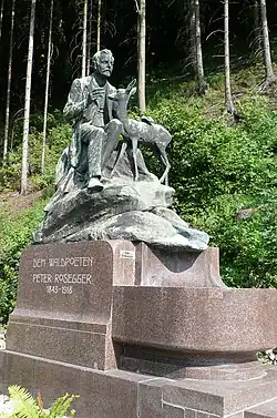 Roseggerbrunnen in Kapfenberg