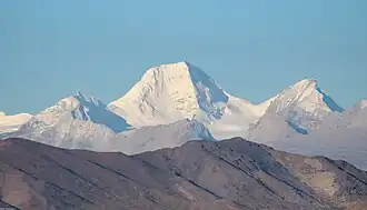 Kaqur Kangri (von Payang [in Tibet] aus gesehen)