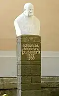 Büste Franz Andreas Kardinal Frühwirth (1845–1933) aus Carrara-Marmor 1916 entstanden.