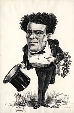 Karikatur von Taborda, gezeichnet von Rafael Bordalo Pinheiro