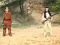 Die kleinsten Blutsbrüder Deutschlands: Vincent Beyer als Old Shatterhand und William Hartmann als Winnetou, 2008