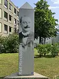 Stele zur Erinnerung an Karl Herxheimer