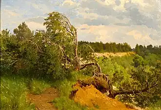 Geländestudie, 1880