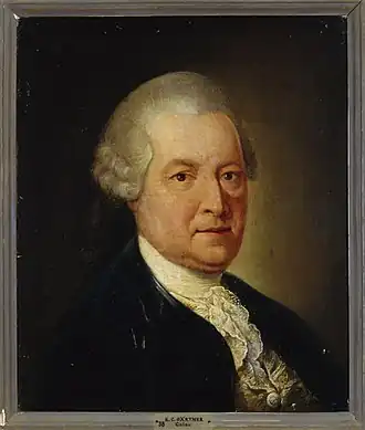 Benjamin Calau: Porträt des Karl Christian Gärtner (1712–1791)