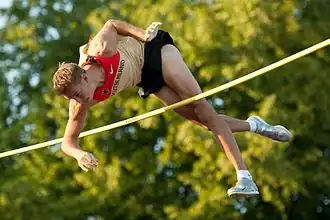 Karsten Dilla Rang dreizehn mit 5,35 m