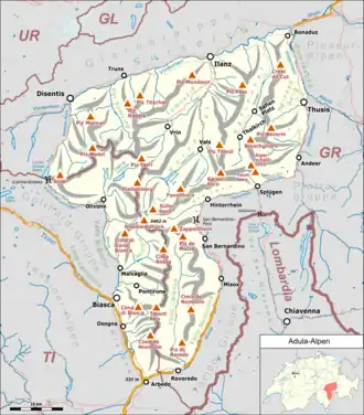 Lago di Luzzone (Adula-Alpen)