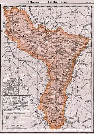 Reichsland Elsaß-Lothringen