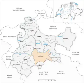 Karte von Andelfingen