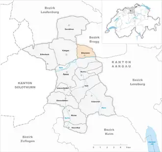 Karte von Biberstein