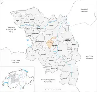 Karte von Bleienbach