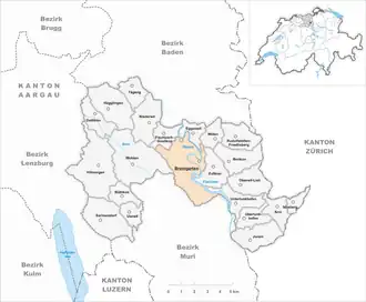 Karte von Bremgarten
