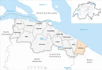 Karte von Güttingen