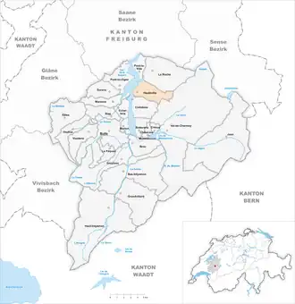 Karte von Hauteville