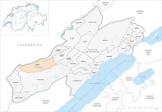 Karte von La Brévine