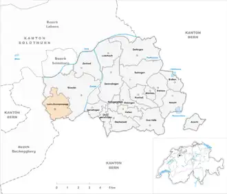 Karte von Lohn-Ammannsegg