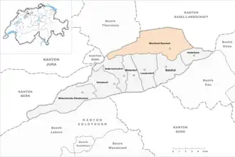 Karte von Mümliswil-Ramiswil