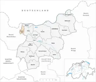 Karte von Münchwilen