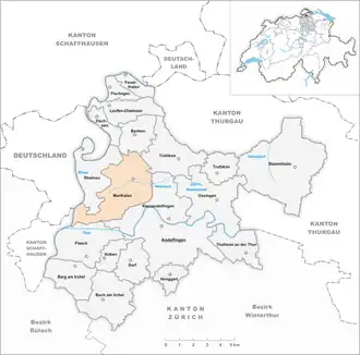 Karte von Marthalen