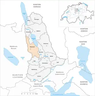 Karte von Römerswil