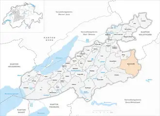 Karte von Rapperswil BE