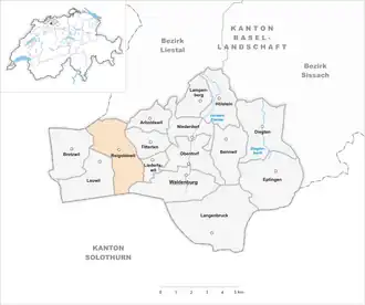 Karte von Reigoldswil