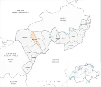 Karte von Rickenbach