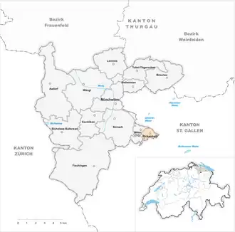 Karte von Rickenbach