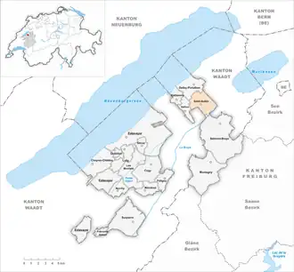 Karte von Saint-Aubin