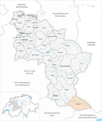 Karte von Schangnau