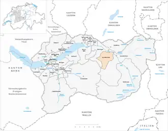 Karte von Schattenhalb