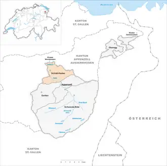 Karte von Schlatt-Haslen