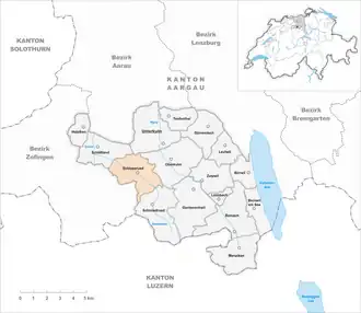 Karte von Schlossrued