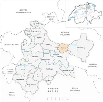 Karte von Truttikon