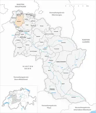 Karte von Utzenstorf