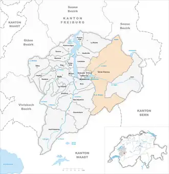 Karte von Val-de-Charmey