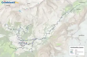 Grindelwaldbus Sommer
