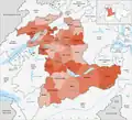 Amtsbezirke des Kantons Bern bis 30. Juni 2006