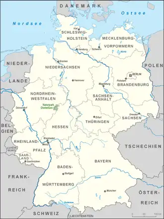 Karte des Wanderweges