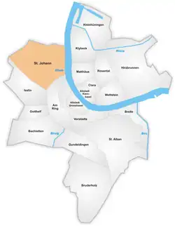Karte von St. Johann