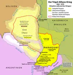 Situation während des Krieges