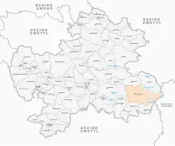 Lage von Friedersbach in Zwettl