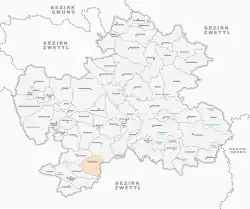 Lage von Uttissenbach in Zwettl