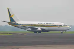 Kartika Airlines Boeing 737-200