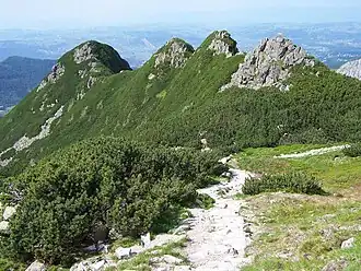 Blick vom Kasprowy Wierch