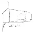 Skizze im Schnitt